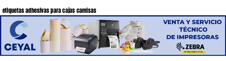 etiquetas adhesivas para cajas camisas