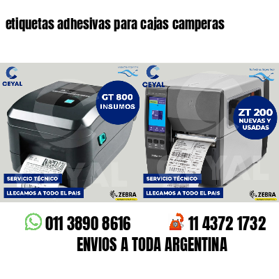 etiquetas adhesivas para cajas camperas
