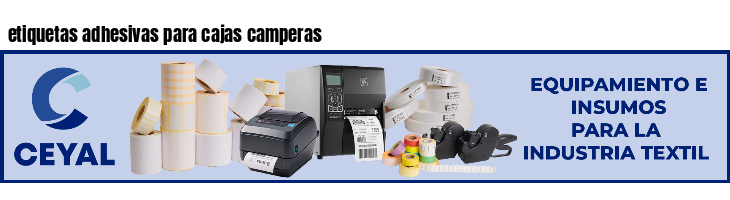 etiquetas adhesivas para cajas camperas