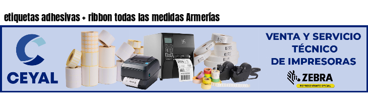 etiquetas adhesivas ribbon todas las medidas Armerías