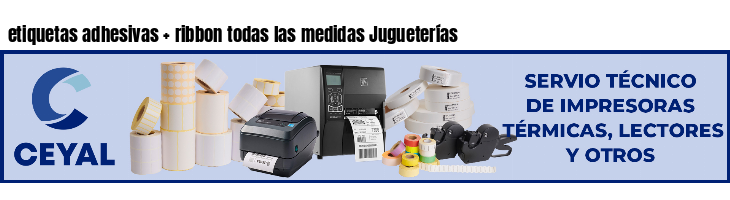 etiquetas adhesivas   ribbon todas las medidas Jugueterías