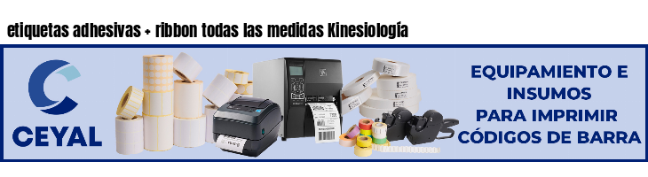 etiquetas adhesivas   ribbon todas las medidas Kinesiología