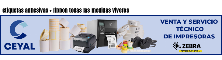 etiquetas adhesivas ribbon todas las medidas Viveros