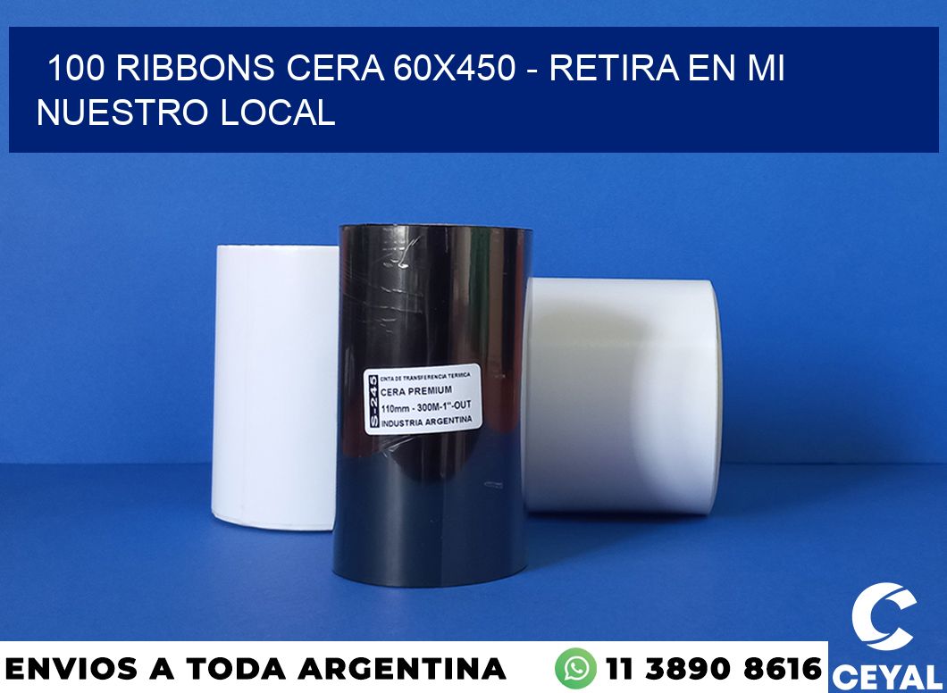 100 Ribbons cera 60×450 – retira en mi nuestro local