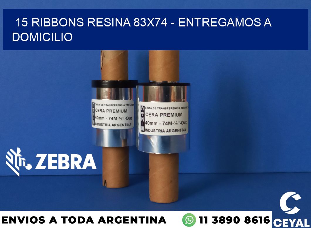 15 Ribbons resina 83x74 - entregamos a domicilio