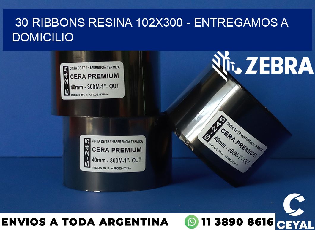 30 Ribbons resina 102x300 - entregamos a domicilio