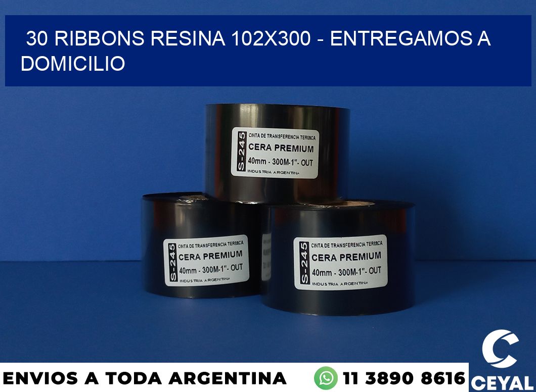 30 Ribbons resina 102×300 – entregamos a domicilio