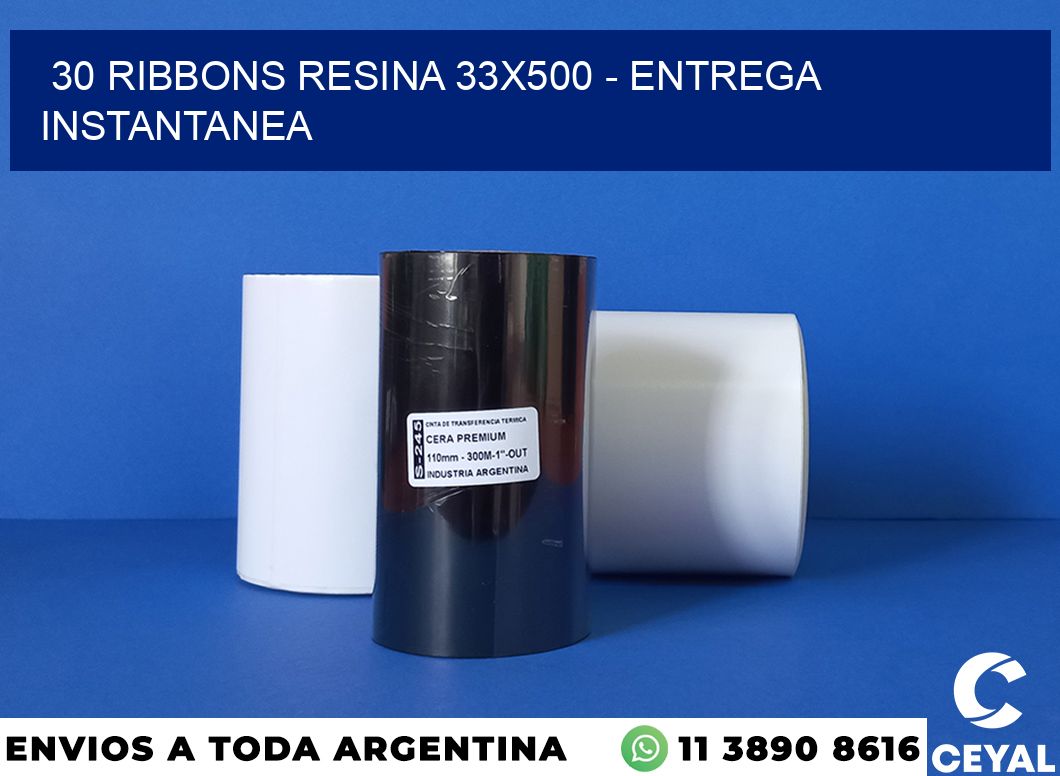 30 Ribbons resina 33×500 – entrega instantanea