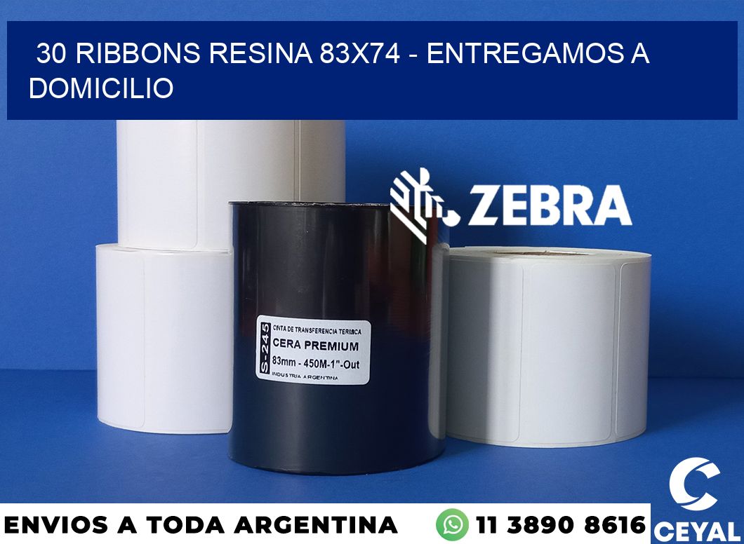 30 Ribbons resina 83x74 - entregamos a domicilio