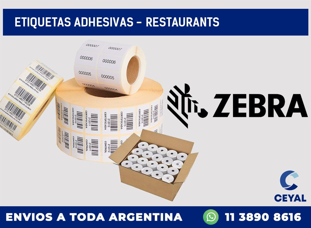 etiquetas adhesivas – Restaurants