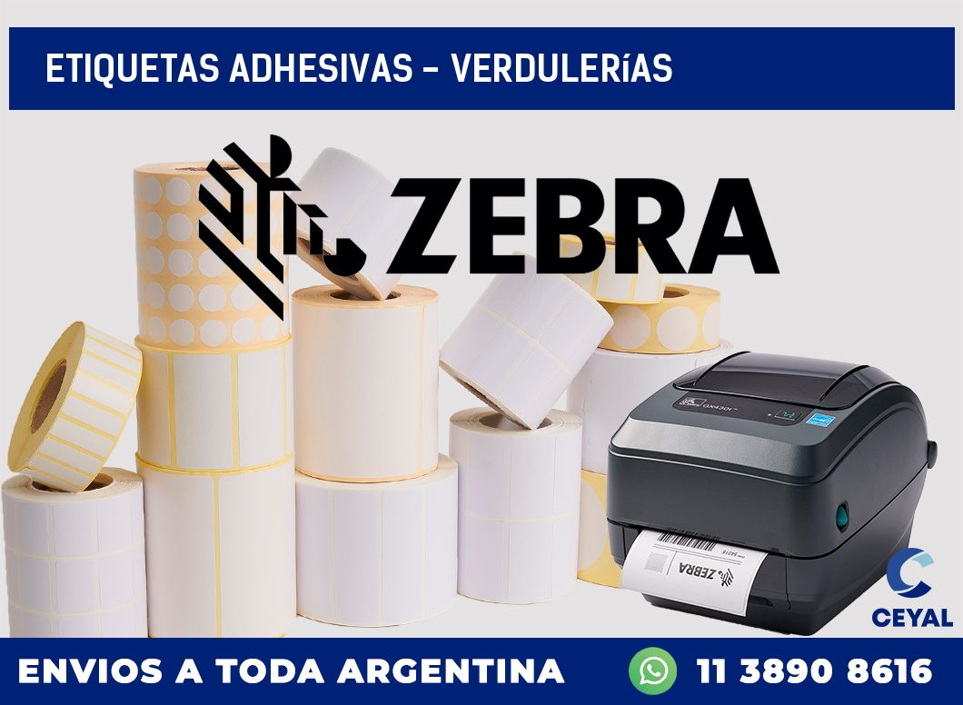 etiquetas adhesivas – Verdulerías
