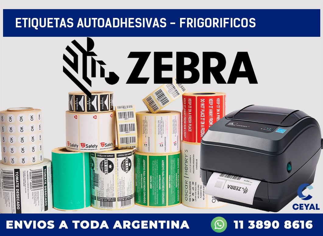 etiquetas autoadhesivas – frigorificos