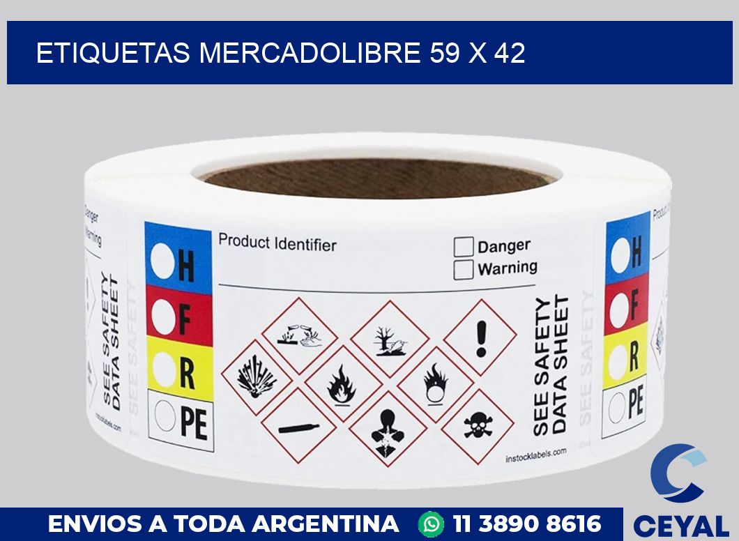 etiquetas mercadolibre 59 x 42