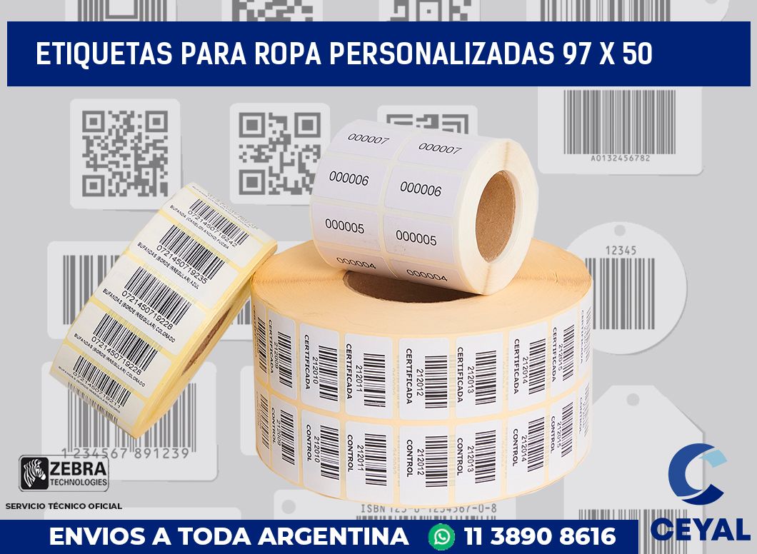 etiquetas para ropa personalizadas 97 x 50