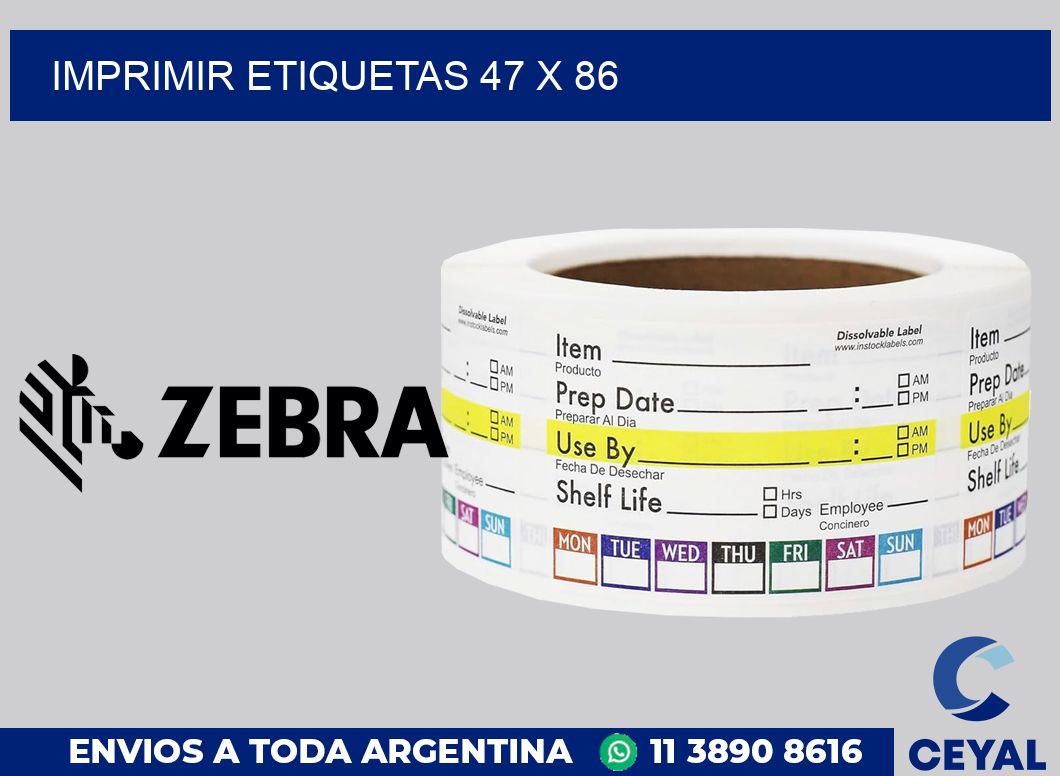 imprimir etiquetas 47 x 86