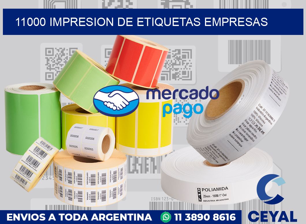 11000 Impresion de etiquetas empresas