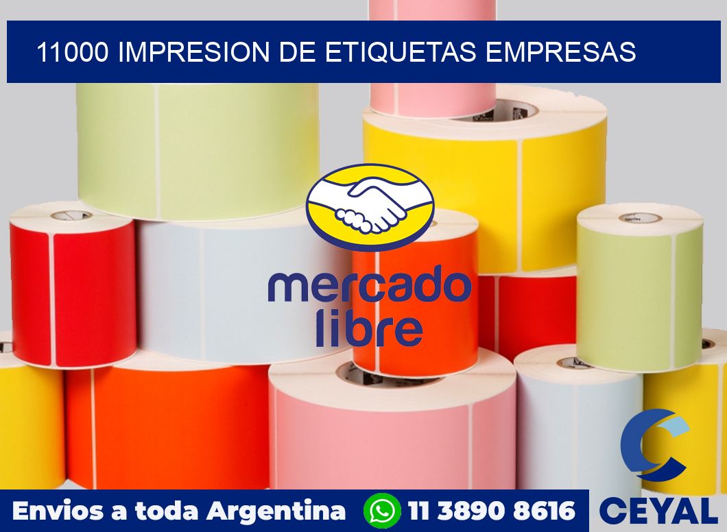 11000 Impresion de etiquetas empresas