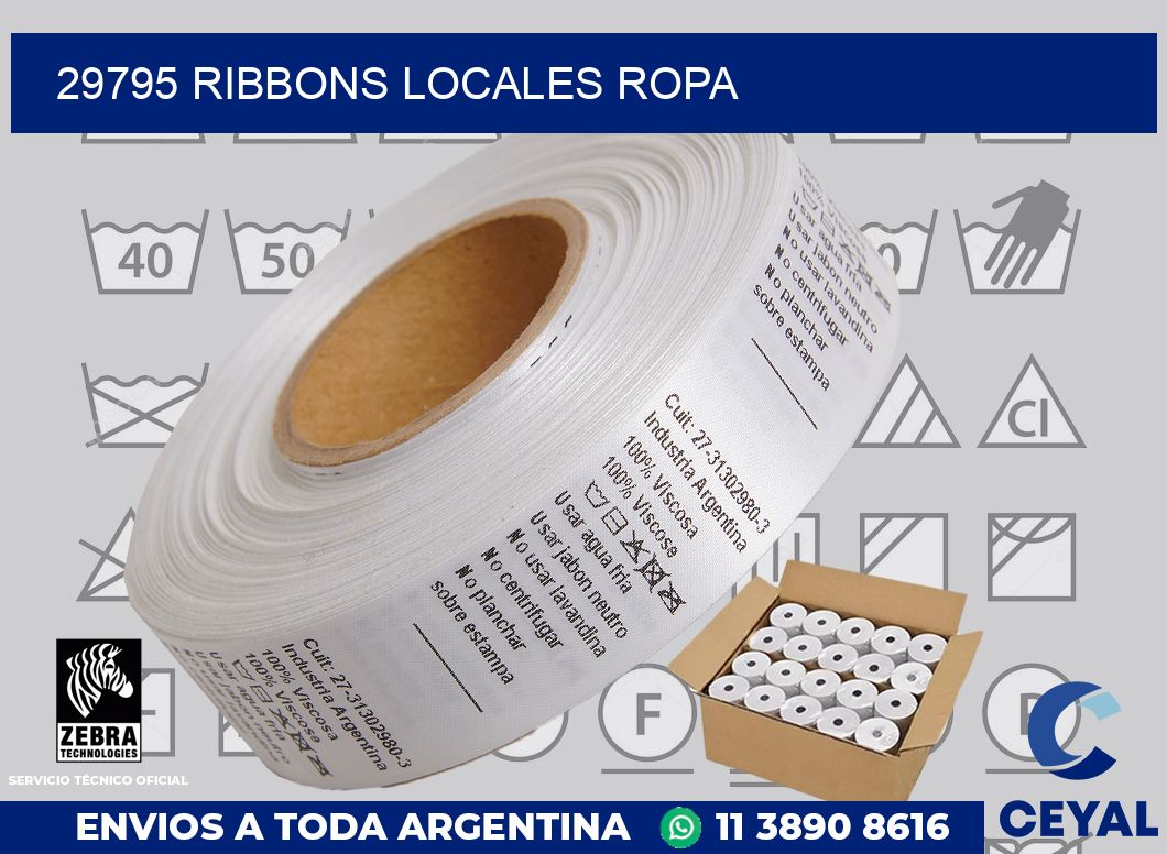 29795 ribbons locales ropa