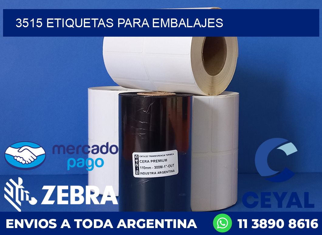 3515 etiquetas para embalajes