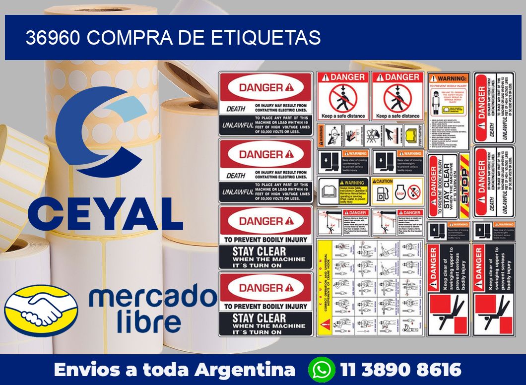 36960 Compra de etiquetas