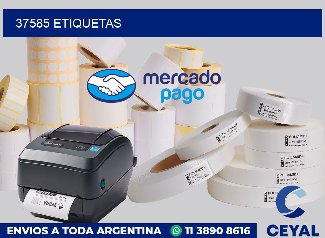 37585 etiquetas
