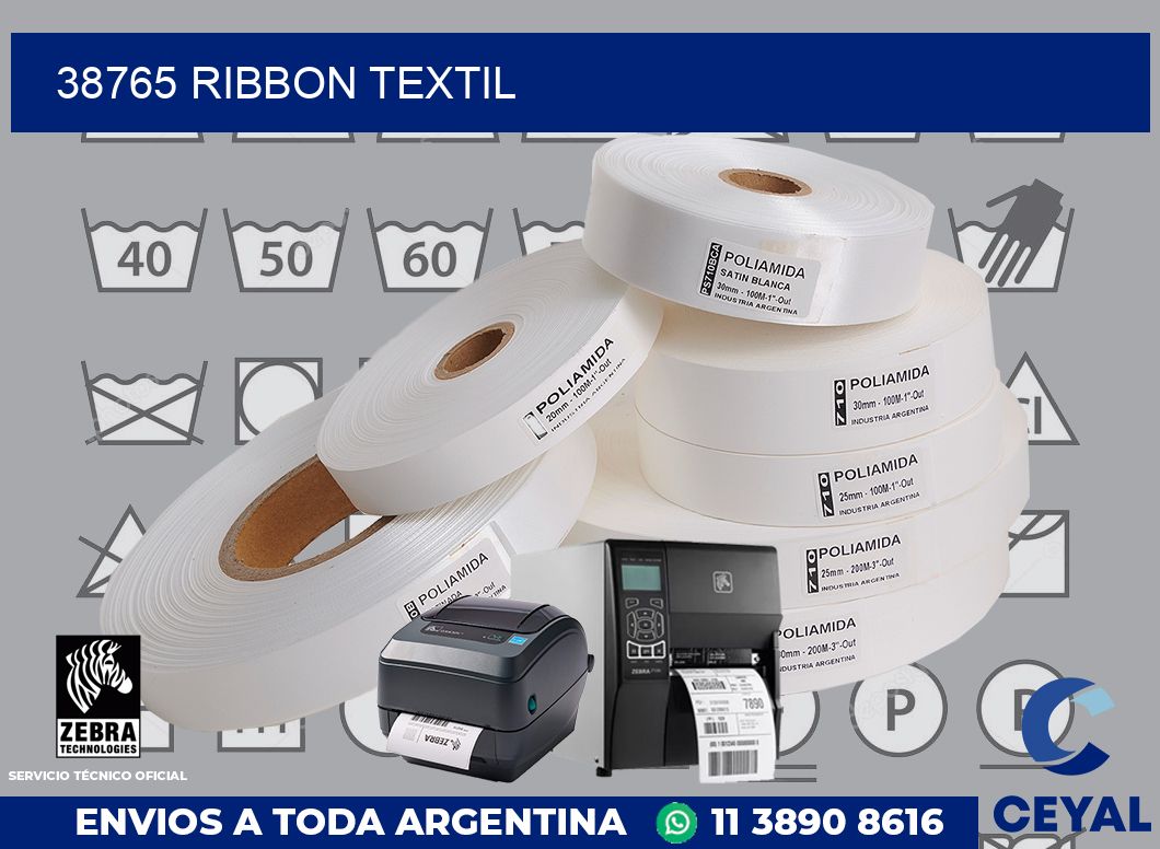 38765 ribbon textil