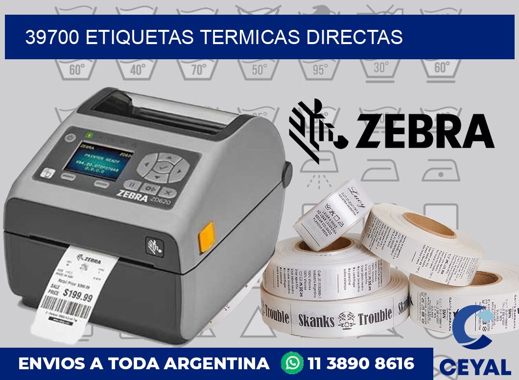 39700 Etiquetas termicas directas