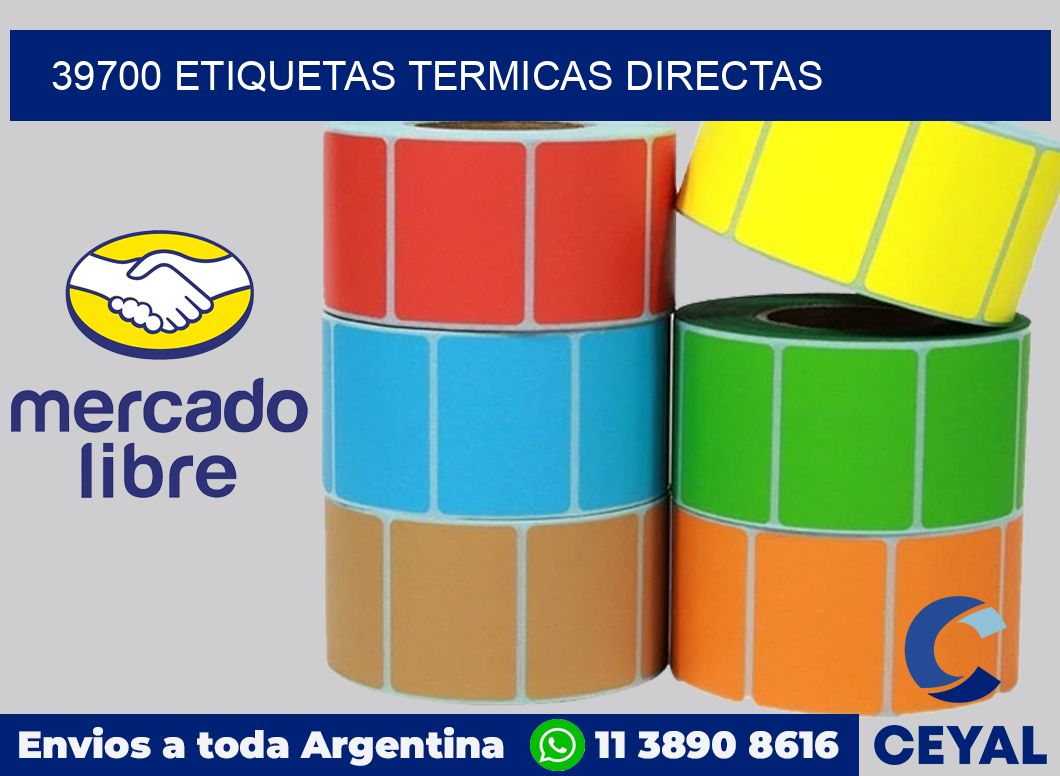 39700 Etiquetas termicas directas