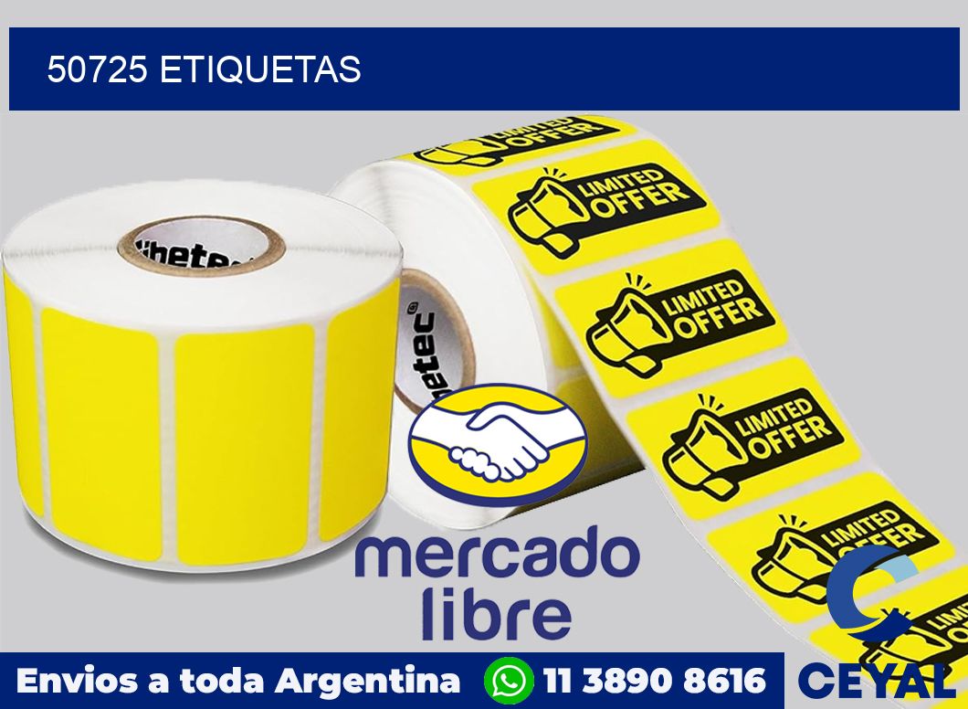 50725 etiquetas
