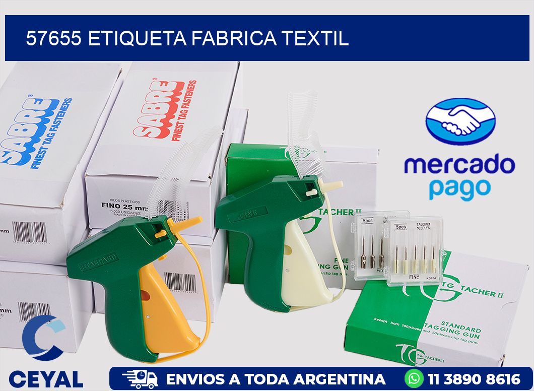 57655 etiqueta fabrica textil
