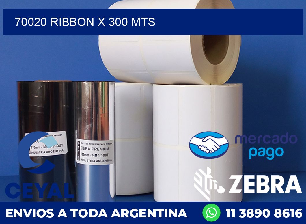 70020 ribbon x 300 mts