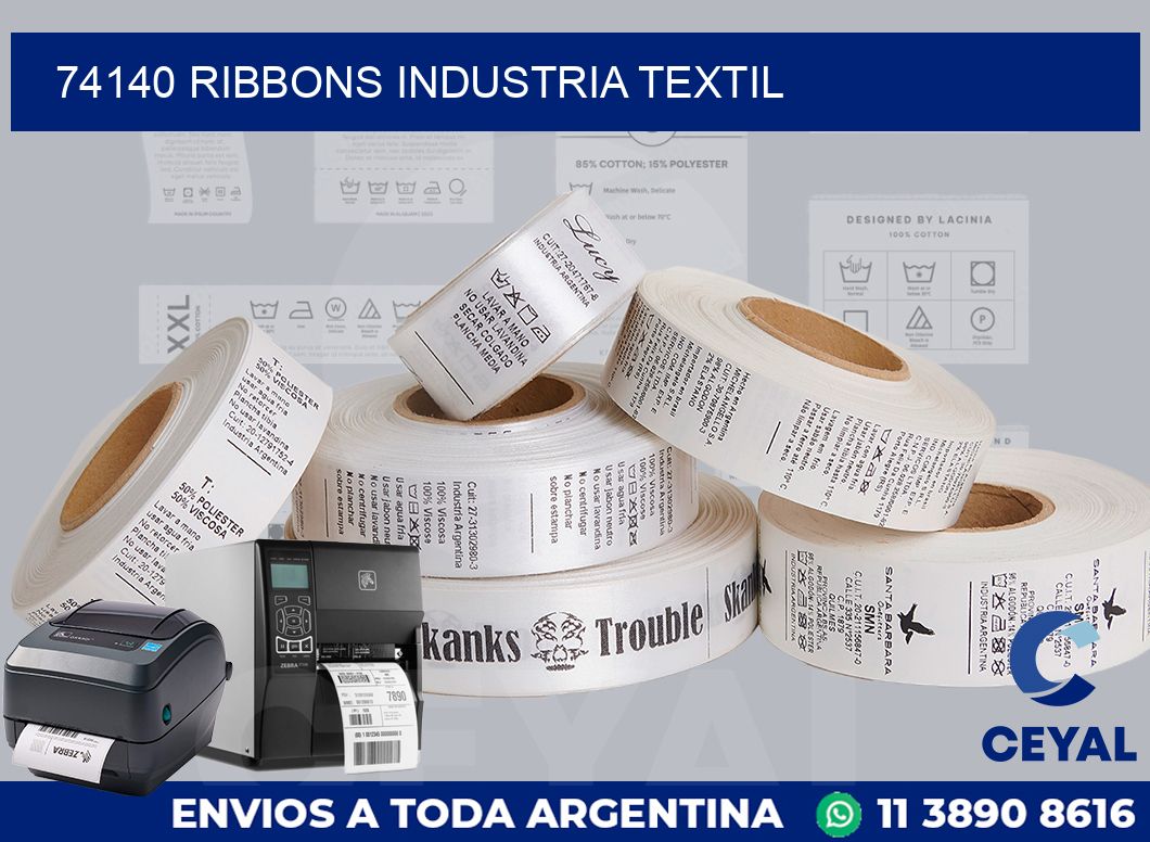 74140 ribbons industria textil