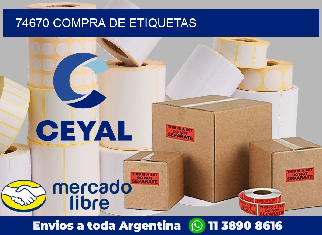 74670 Compra de etiquetas