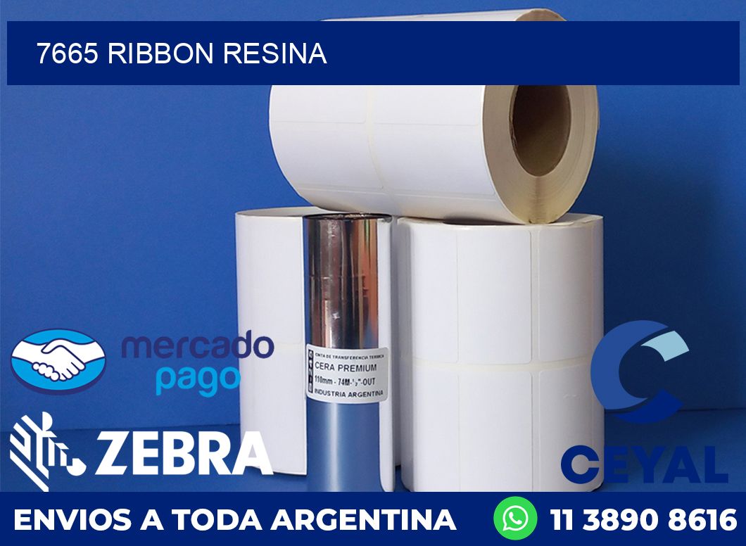 7665 ribbon resina