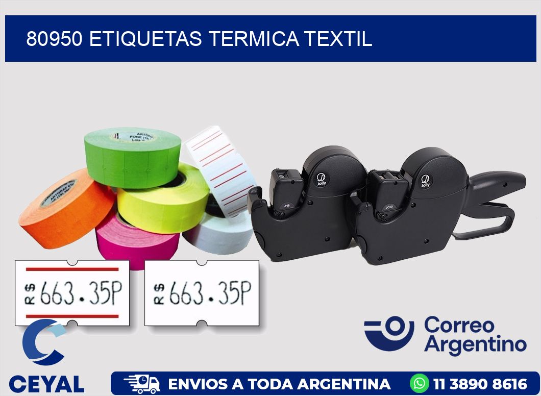80950 etiquetas termica textil