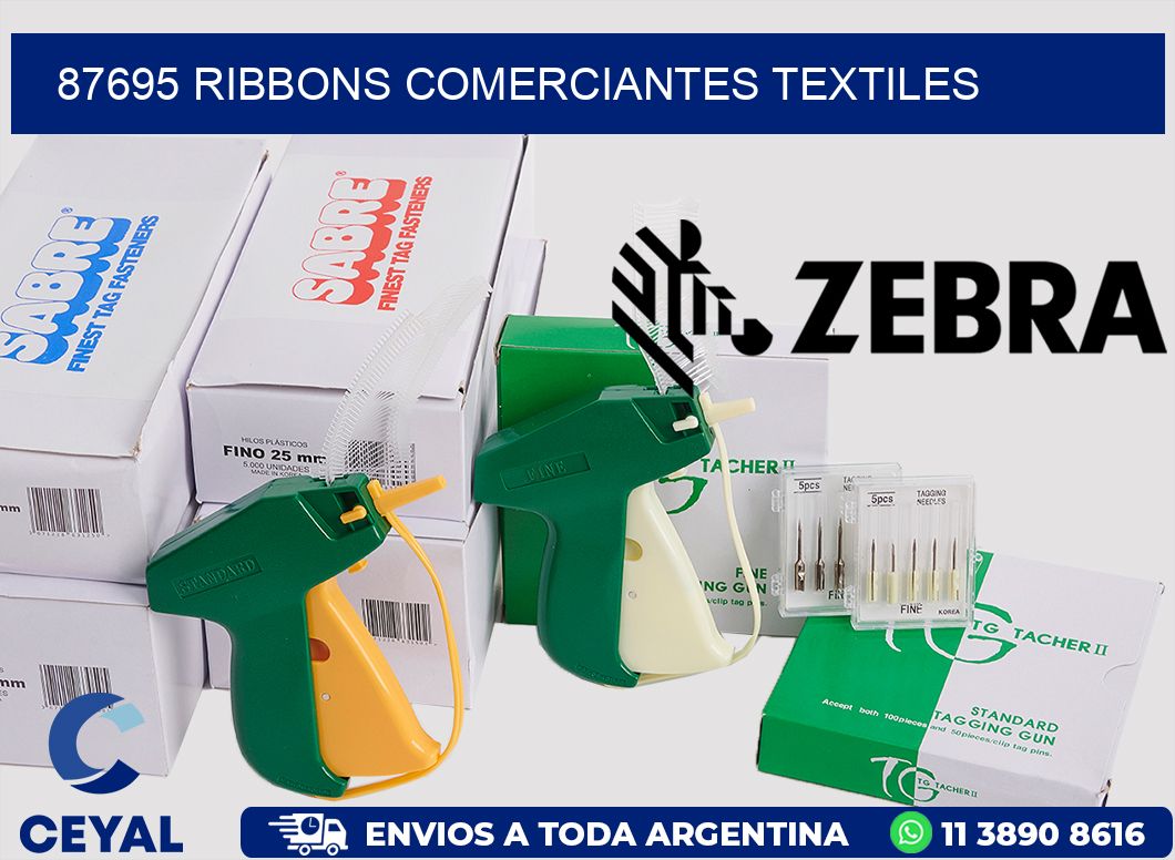 87695 ribbons comerciantes textiles