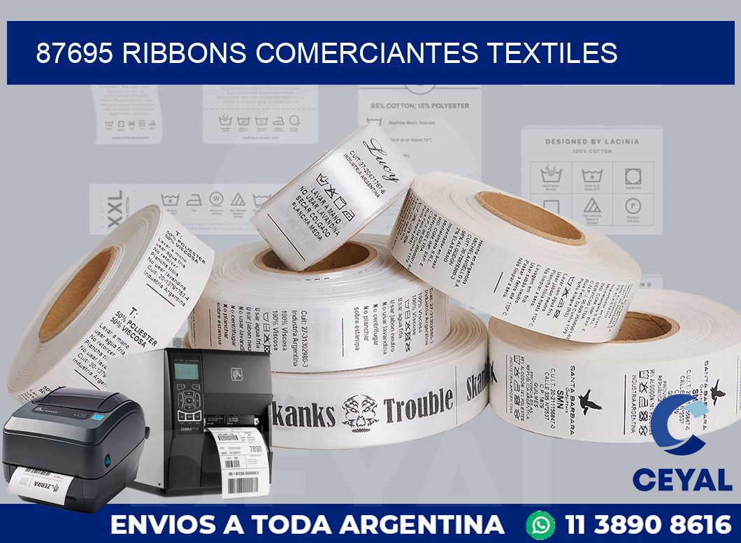 87695 ribbons comerciantes textiles