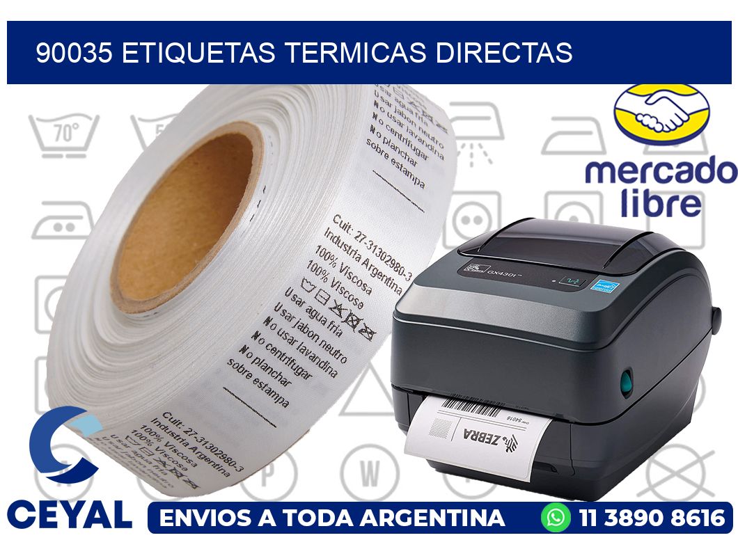 90035 Etiquetas termicas directas