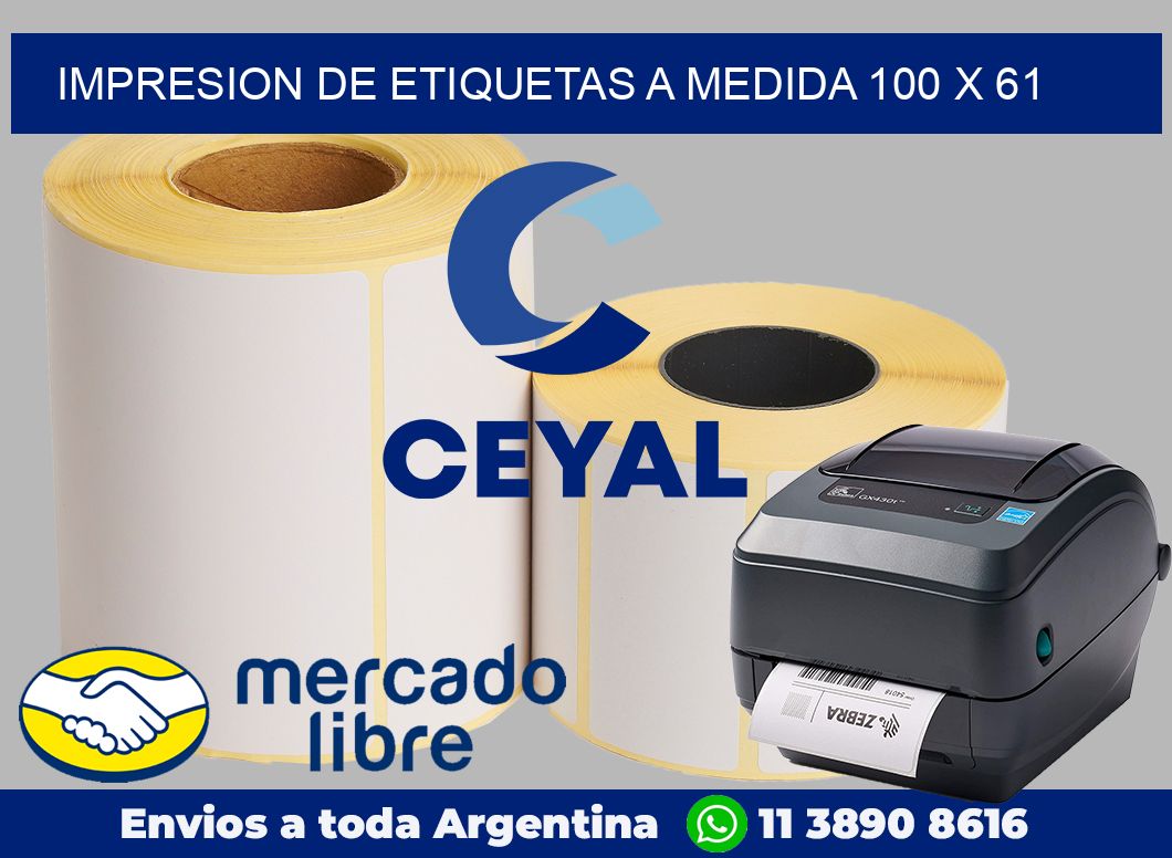 Impresion de etiquetas a medida 100 x 61
