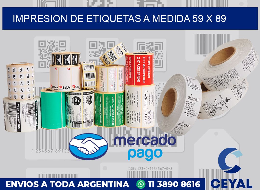 Impresion de etiquetas a medida 59 x 89