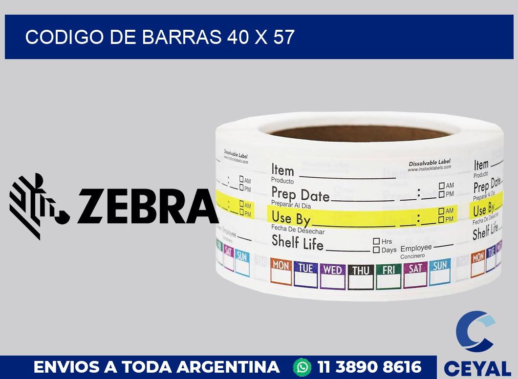 codigo de barras 40 x 57