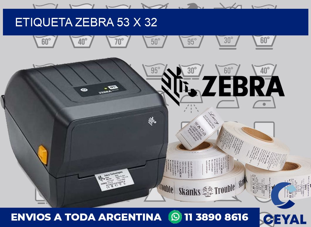 etiqueta zebra 53 x 32