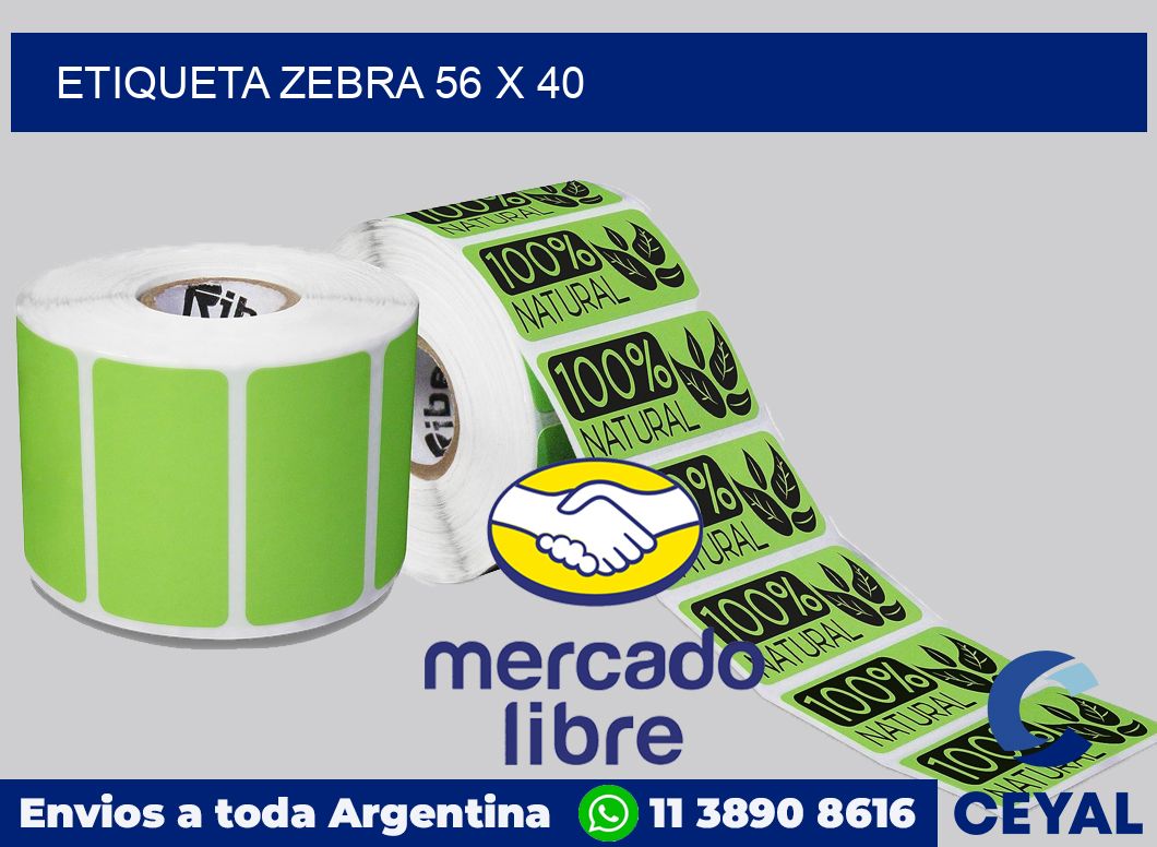 etiqueta zebra 56 x 40
