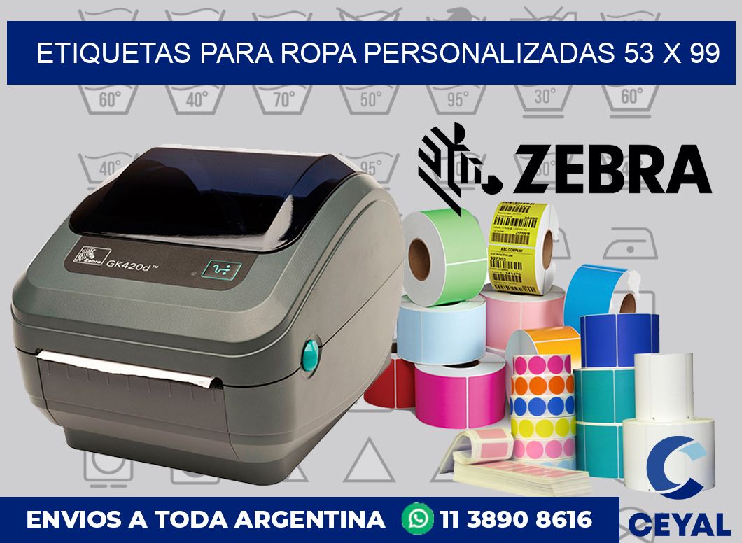 etiquetas para ropa personalizadas 53 x 99