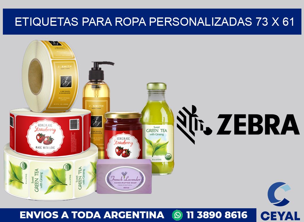 etiquetas para ropa personalizadas 73 x 61