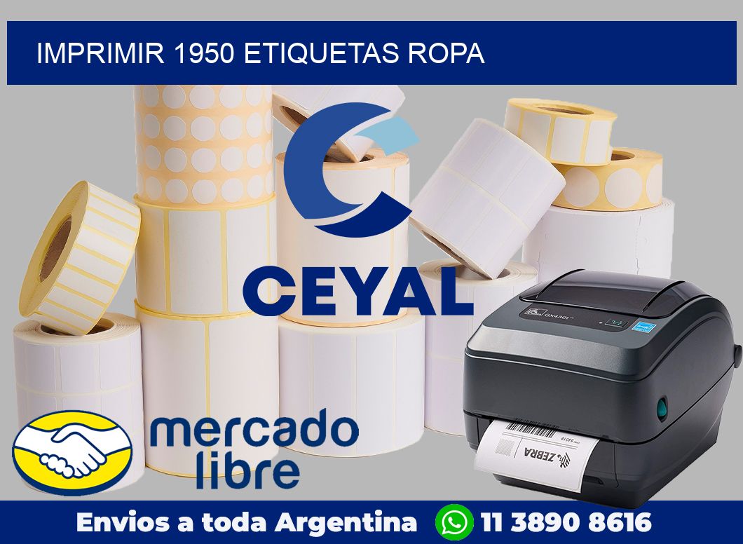 imprimir 1950 etiquetas ropa