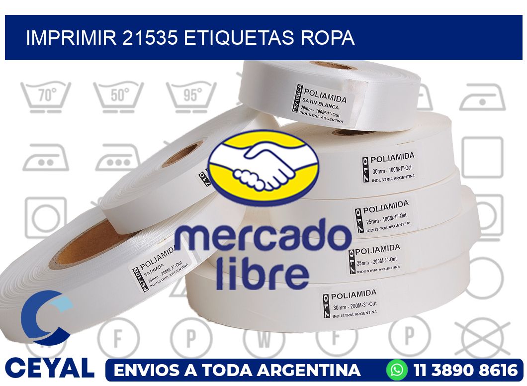 imprimir 21535 etiquetas ropa