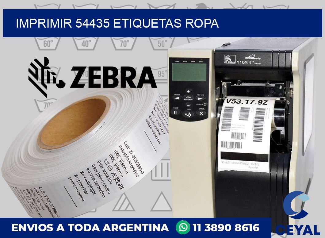 imprimir 54435 etiquetas ropa