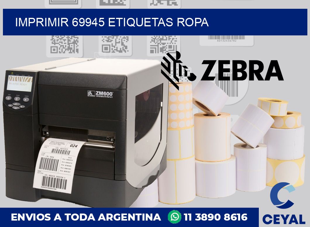 imprimir 69945 etiquetas ropa