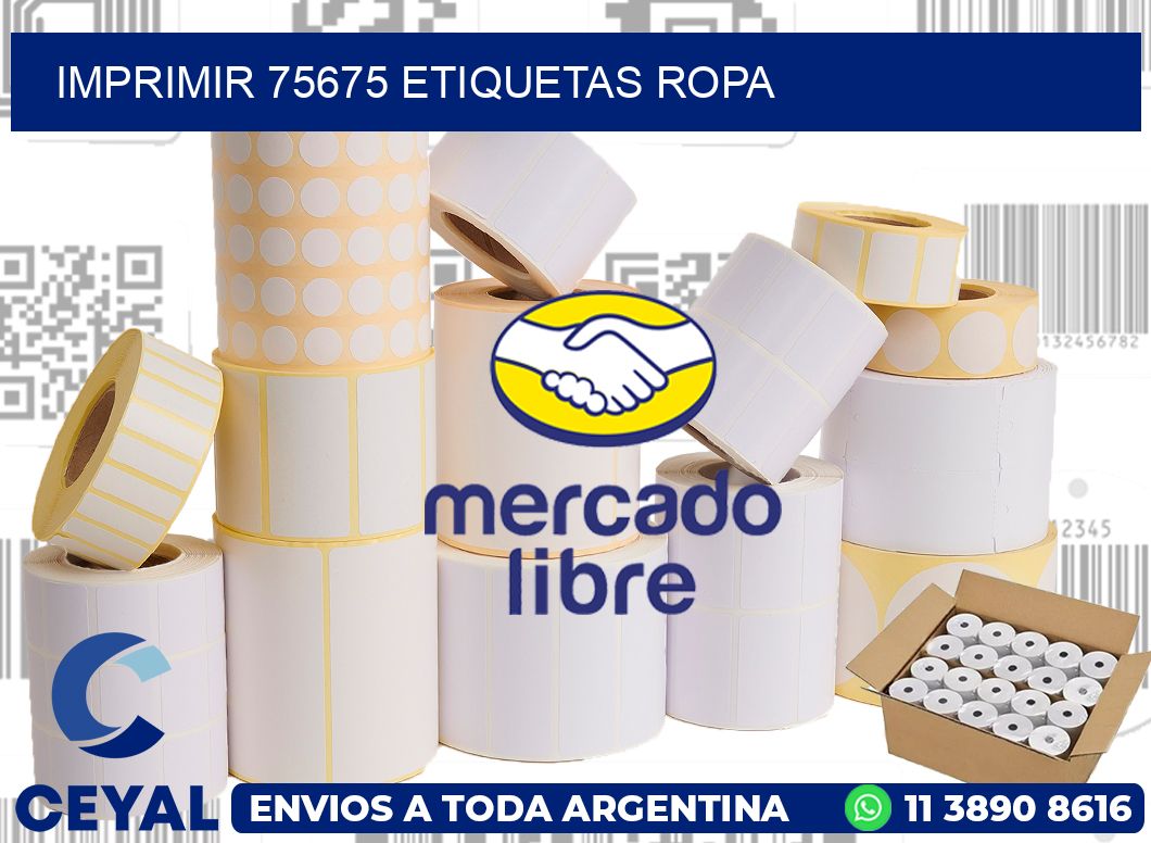 imprimir 75675 etiquetas ropa